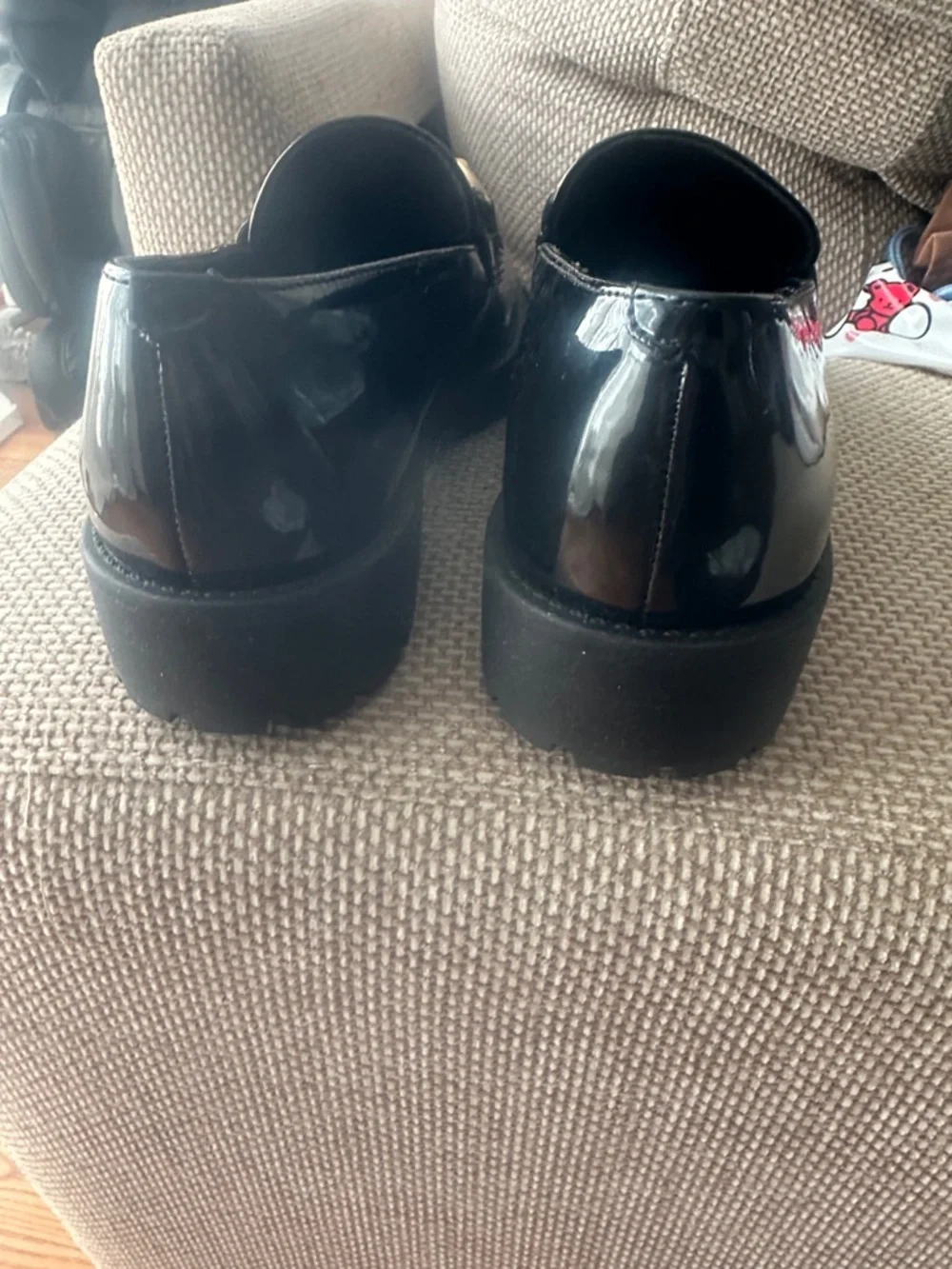 Bandolino Franny Black Patent Leather Loafers